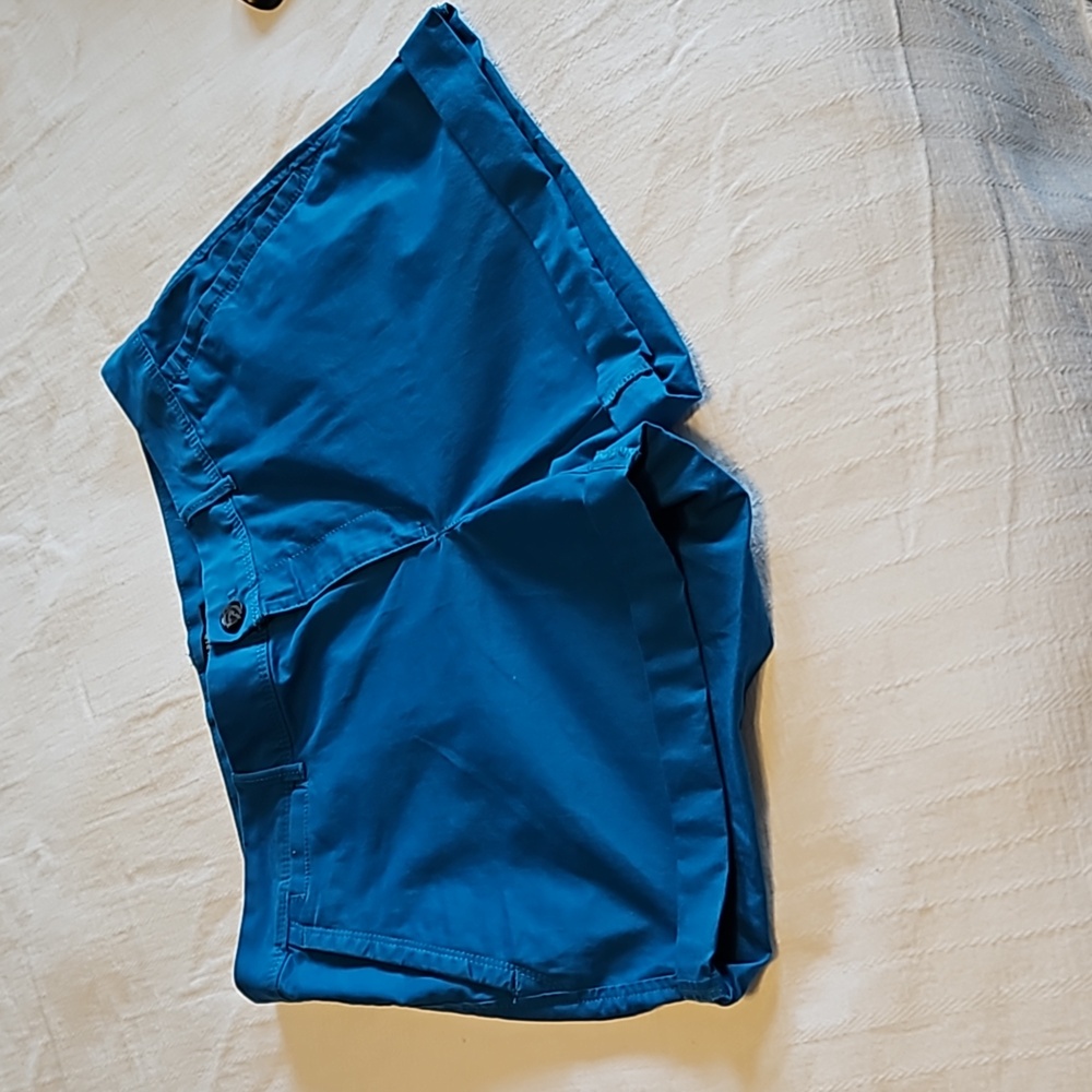 Cute summer shorts in a blue turquoise color